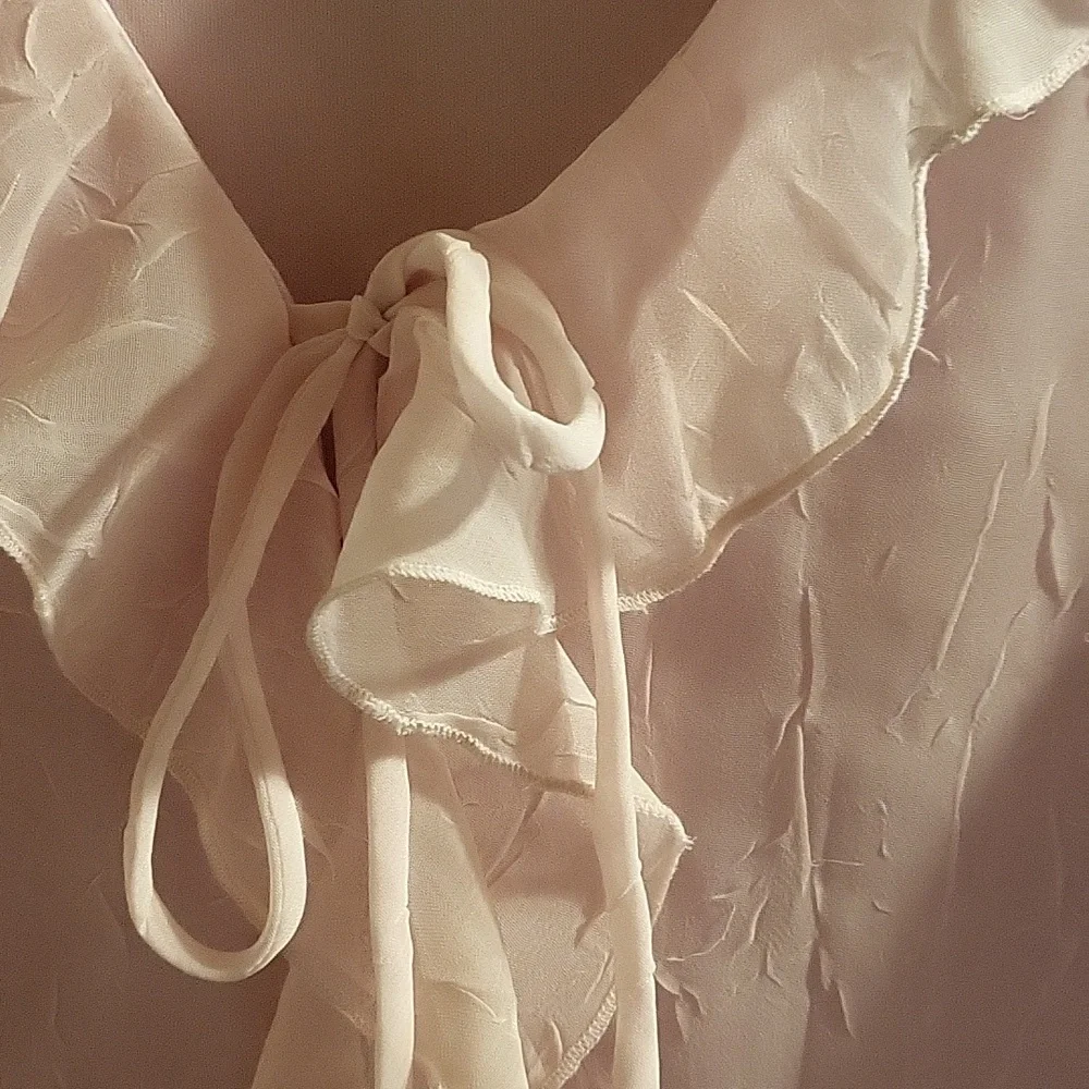 Pink Ruffled Blouse - Picture 1 of 5